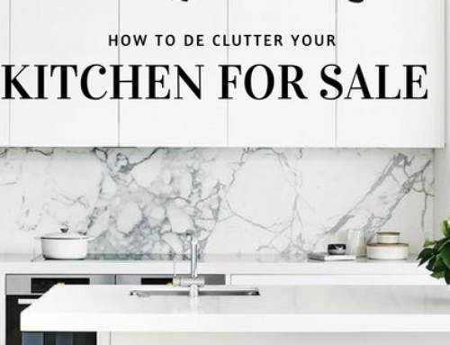 How to De Clutter Your Kitchen for Sale