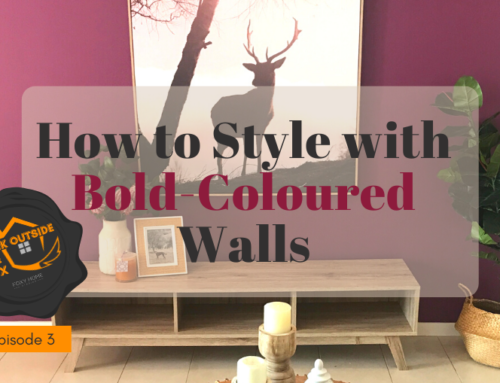 How to Style with Bold-Coloured Walls