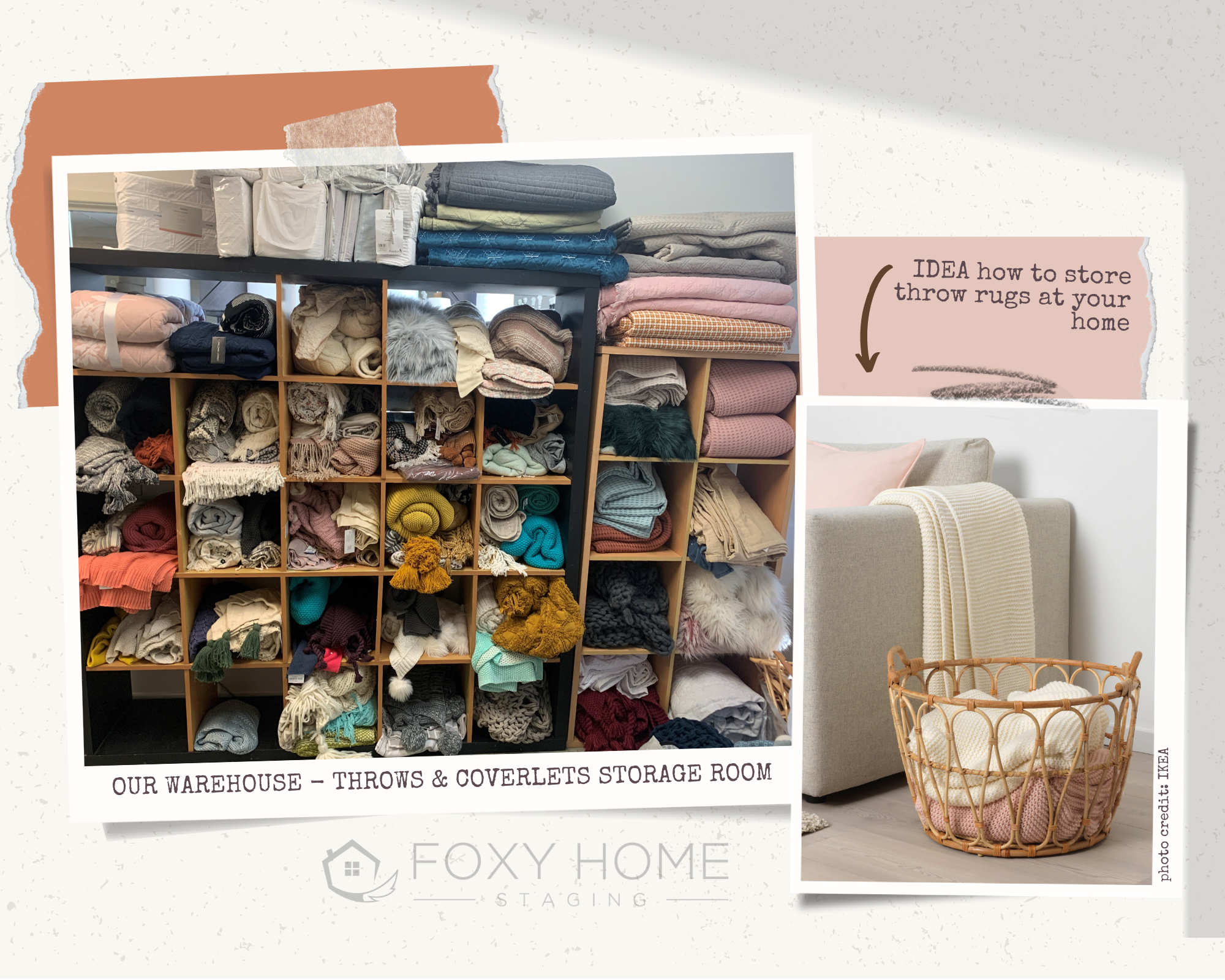 7 Ways to Style a Throw Rug - Foxy Home Staging
