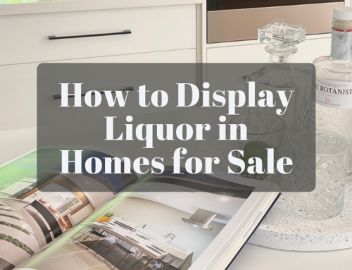 How to Display Liquor in Homes for Sale