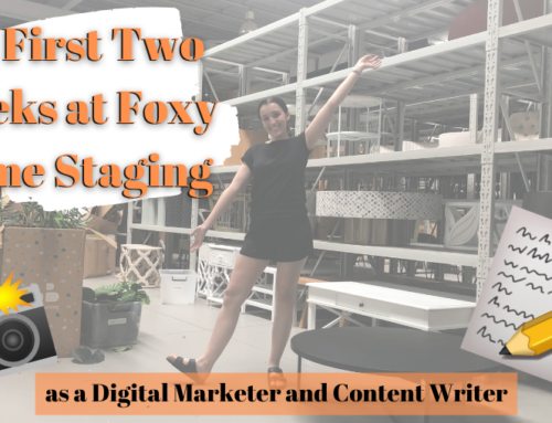 My First Two Weeks at Foxy Home Staging as a Digital Marketer and Content Writer