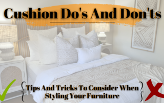 Cushion Do's and Don'ts