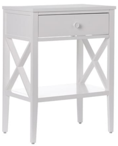 Mornington Bedside Table White