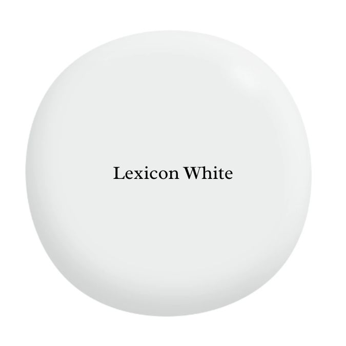 Paint swatch of Lexicon White