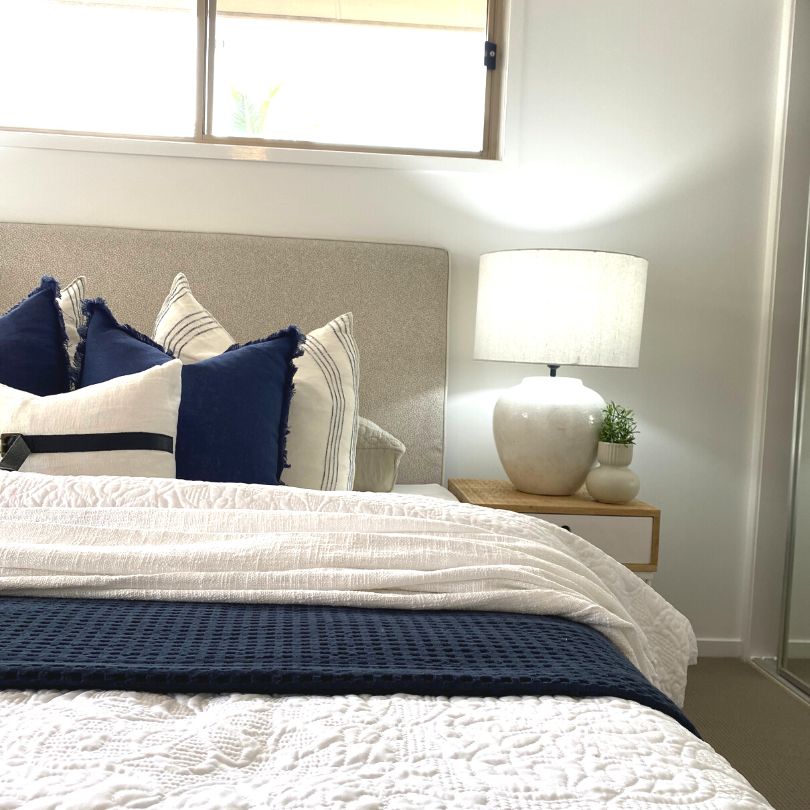 Staging Townhouses - bedroom style