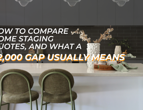 How to compare home staging quotes, and what a $2,000 gap usually means