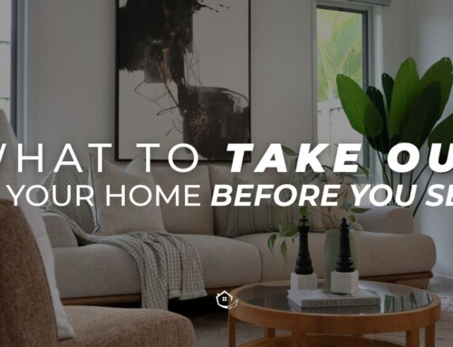 What to take out of your home before you sell